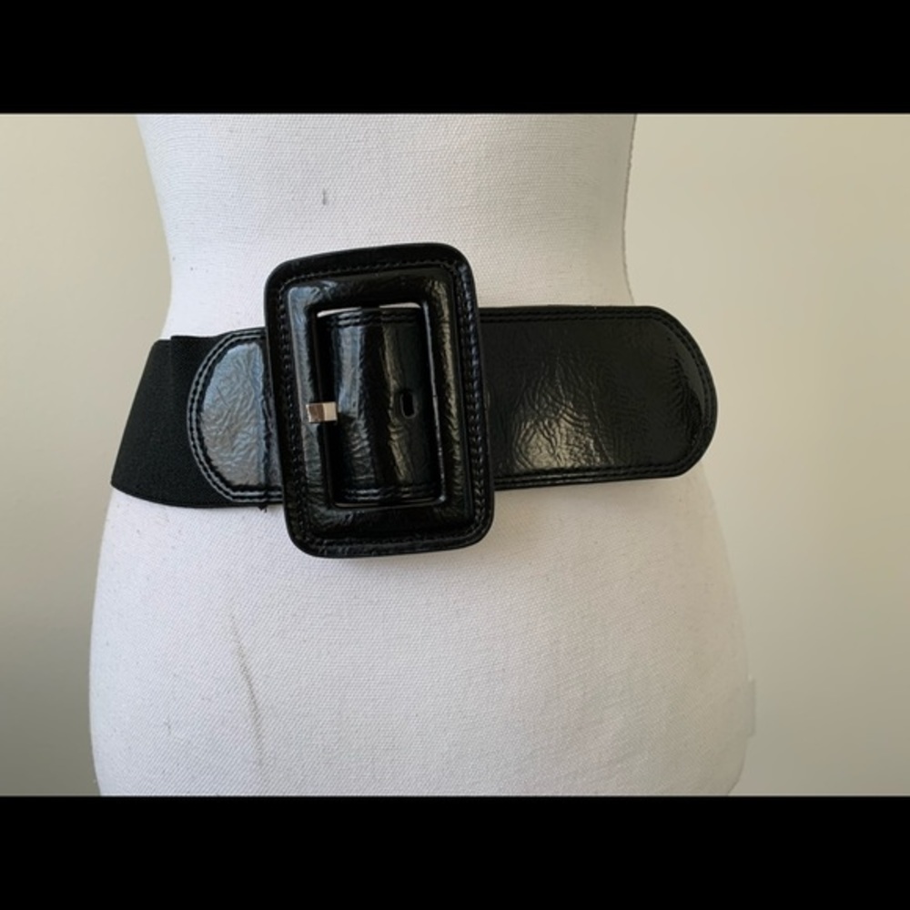 Stretch Timing Elegant Black Belt for Women